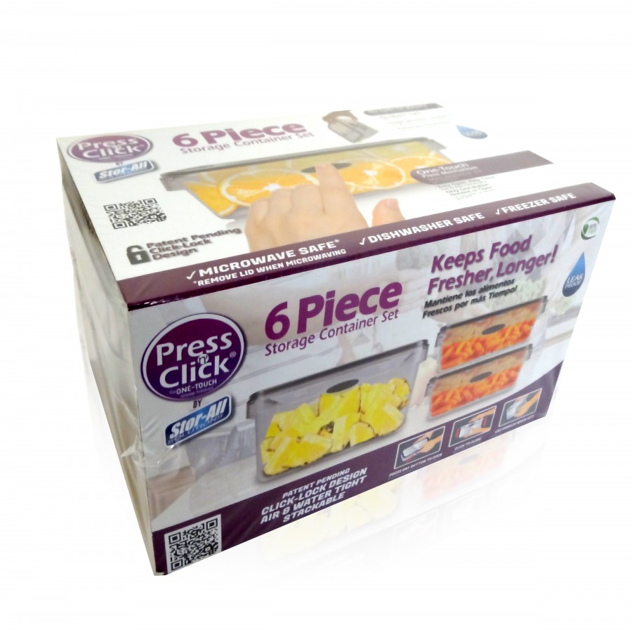 6 Piece Press N' Click Set