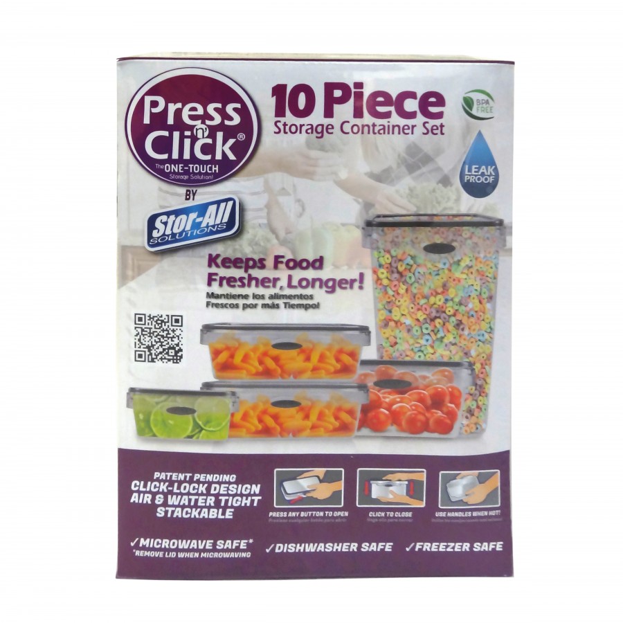 10 Piece Press N' Click Set