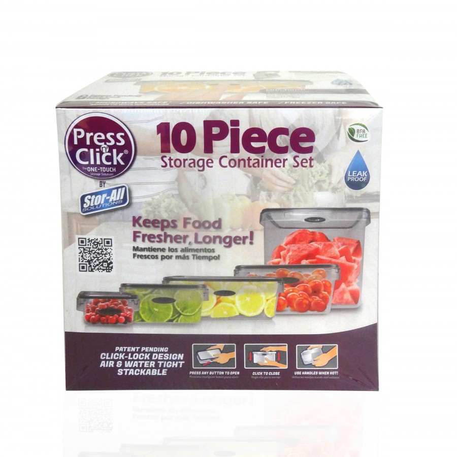 10 Piece Press N' Click Set