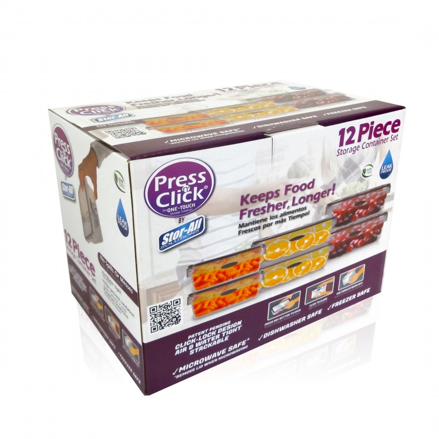 12 Piece Press N' Click Set